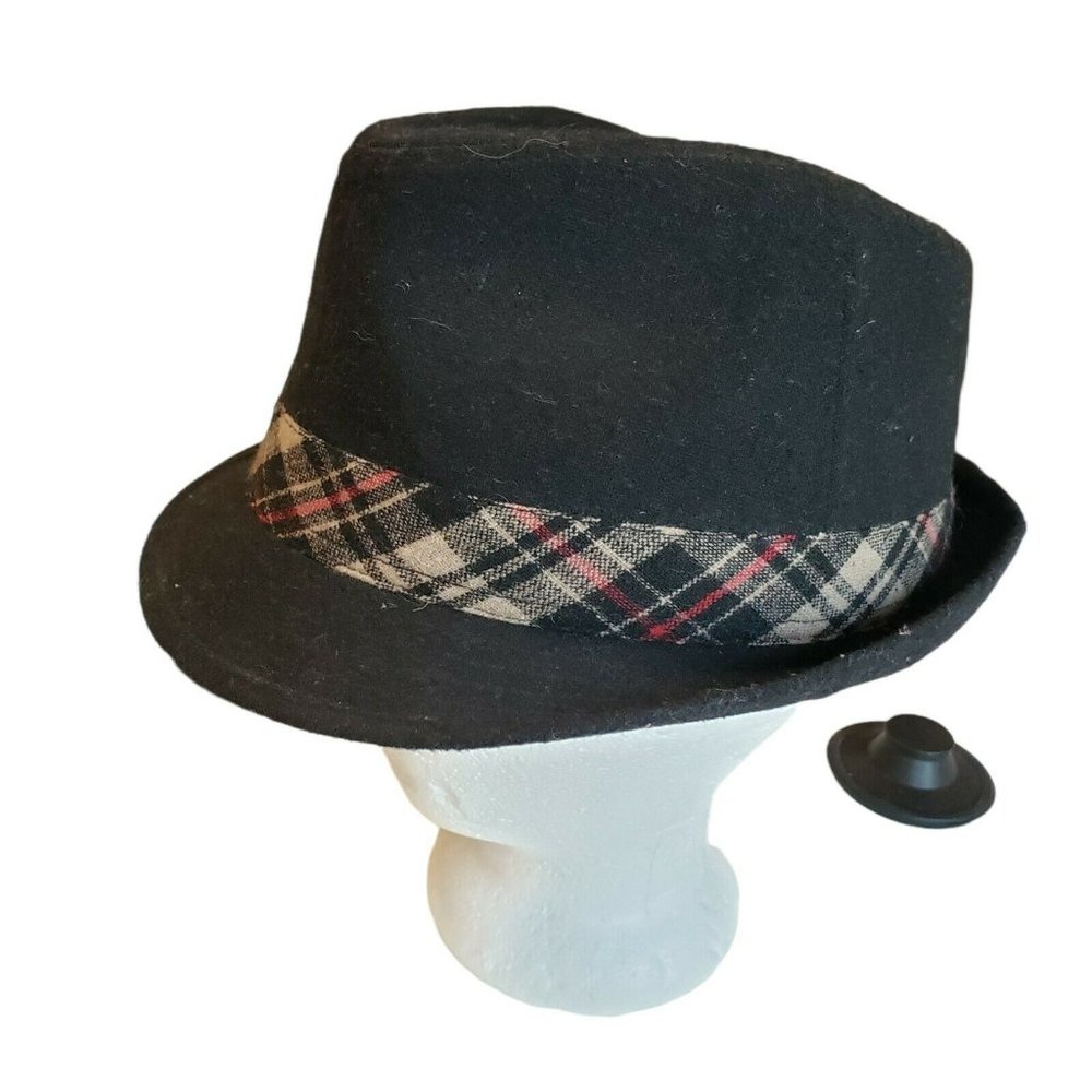 Oarsman Wool Blend Brown Fedora, Sz L/XL